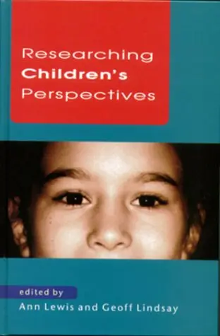 Cover of Researching Children's Perspectives