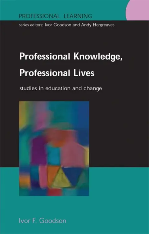 Cover of Professional Knowledge, Professional Lives