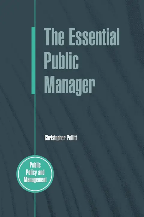 Cover of The Essential Public Manager