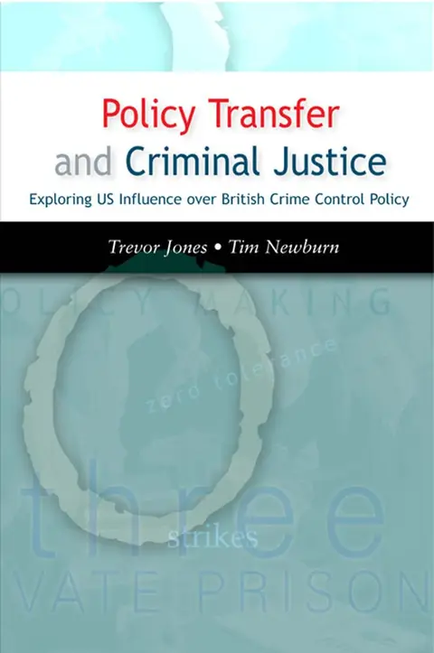 Cover of Policy Transfer and Criminal Justice