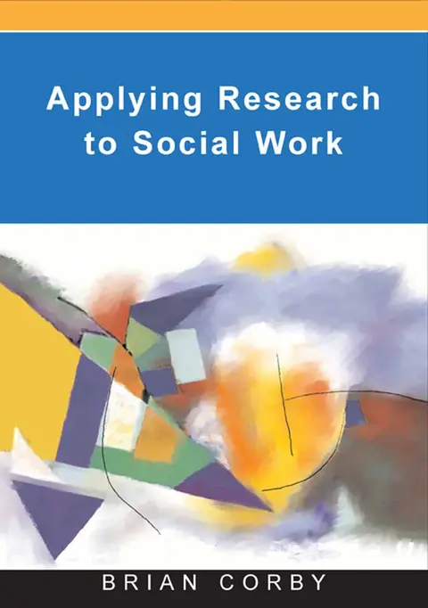 Cover of Applying Research in Social Work Practice