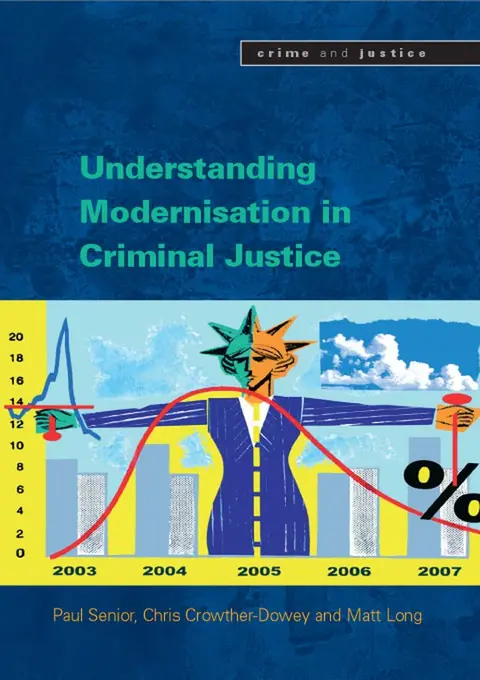 Cover of Understanding Modernisation in Criminal Justice