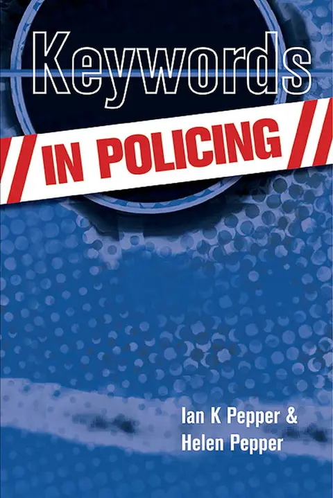 Cover of Keywords in Policing
