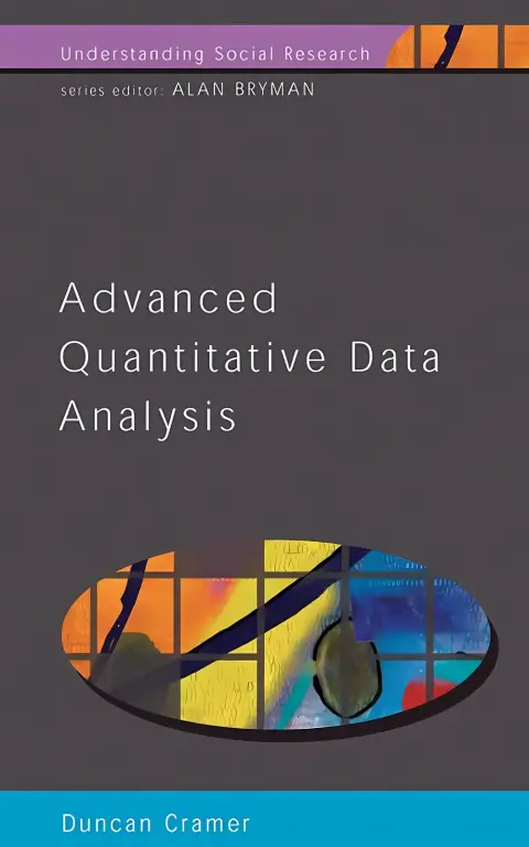 Cover of Advanced Quantative Data Analysis