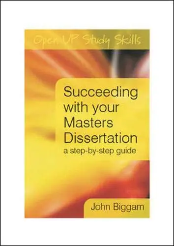Cover of Succeeding with you Master's Dissertation