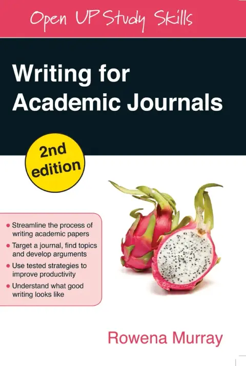 Cover of Writing for Academic Journals