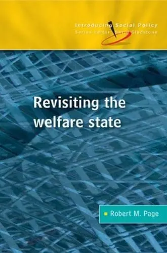 Cover of Revisiting the Welfare State