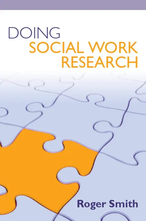 Cover of Doing Social Work Research