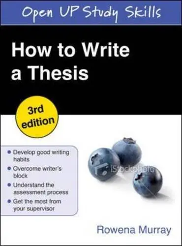 Cover of How to Write a Thesis