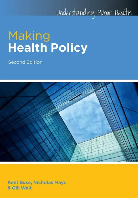 Cover of Making Health Policy