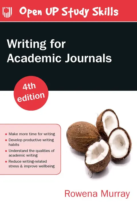 Cover of Writing for Academic Journals 4e