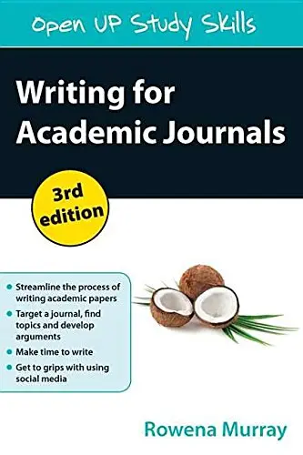 Cover of Writing for Academic Journals