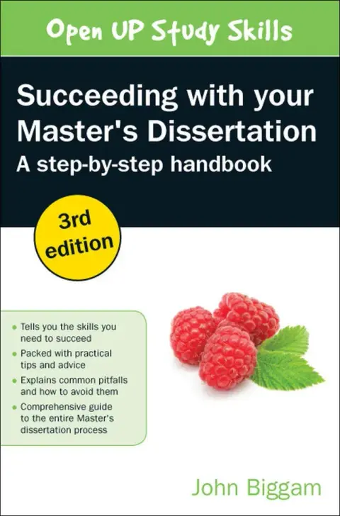 Cover of Succeeding with your Master's Dissertation