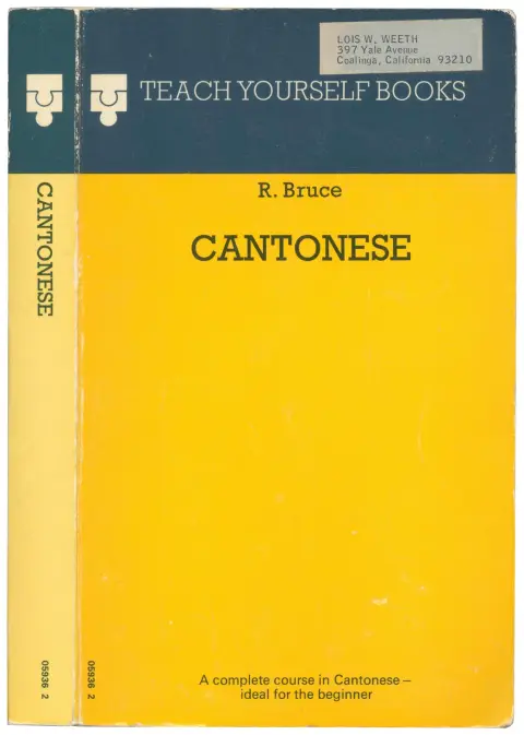 Cover of Teach Yourself Cantonese TYPB