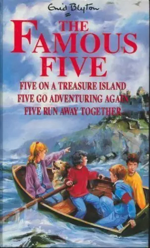 Cover of Five on a Treasure Island, Five Go Adventuring Again, Five Run Away Together