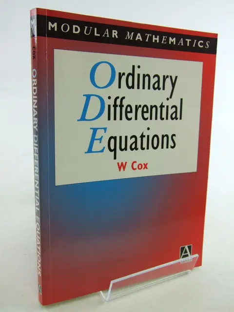 Cover of Ordinary Differential Equations