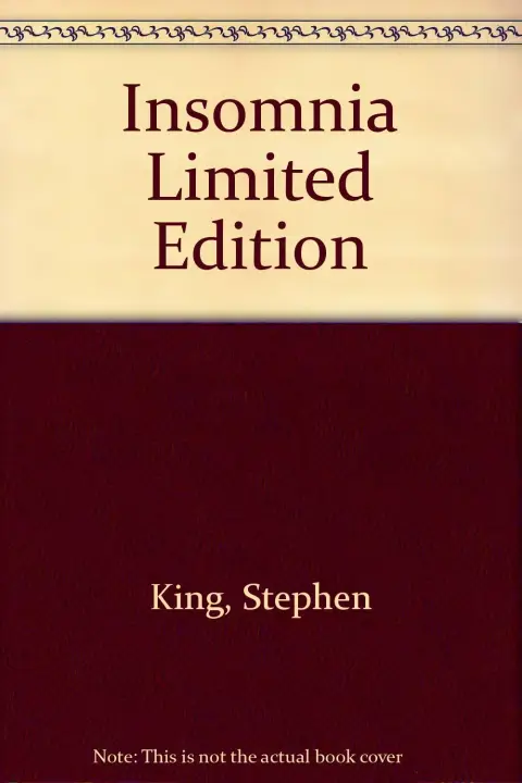 Cover of Insomnia Limited Edition