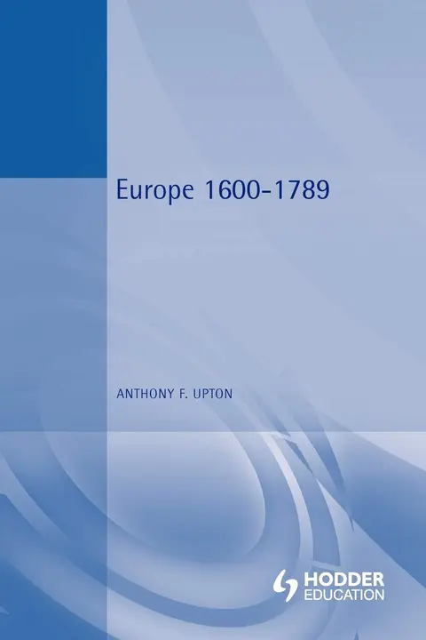 Cover of Europe 1600-1789