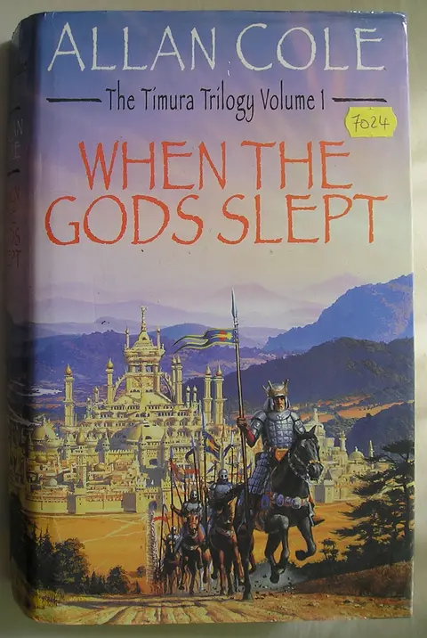 Cover of When the Gods slept