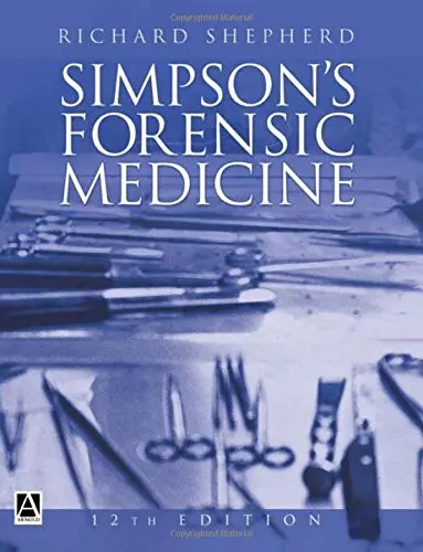 Cover of (Old)Simpson'S Forensic Medicine
