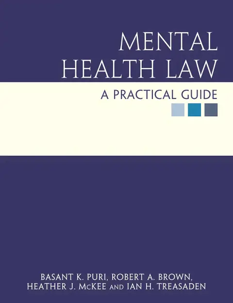 Cover of Mental Health Law