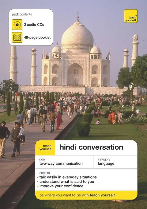 Cover of Teach Yourself Hindi Conversation