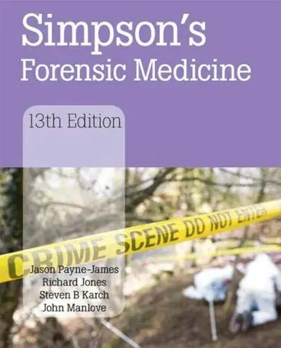 Cover of Simpson's Forensic Medicine