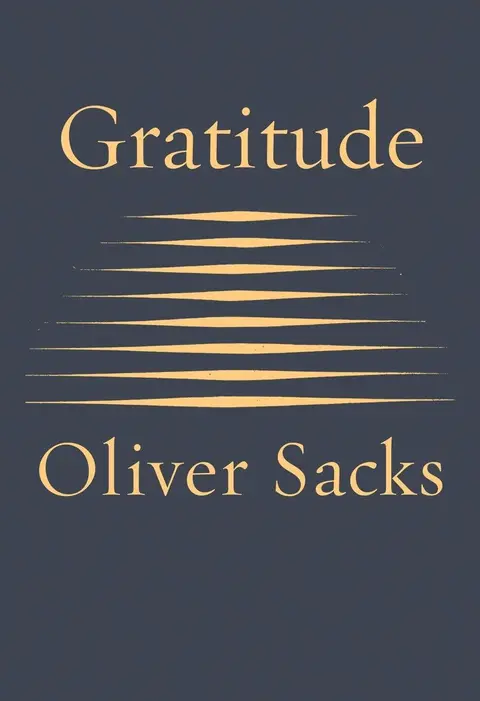 Cover of Oliver Sacks's Gratitude