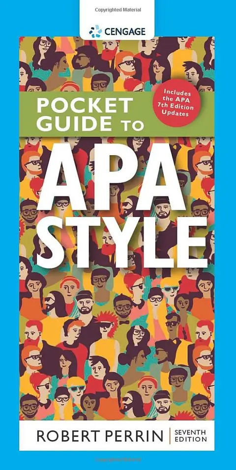 Cover of Pocket Guide to APA Style with APA 7e Updates