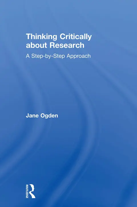 Cover of Thinking Critically About Research