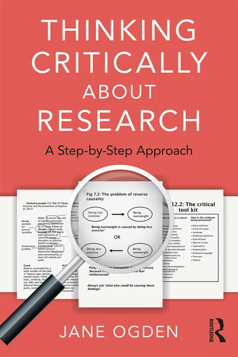 Cover of Thinking Critically About Research