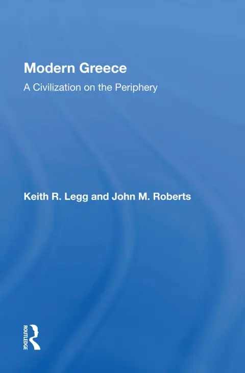 Cover of Modern Greece