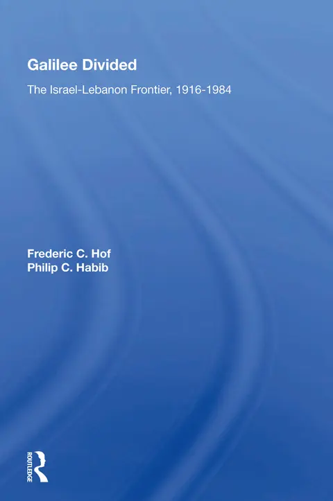 Cover of Galilee Divided