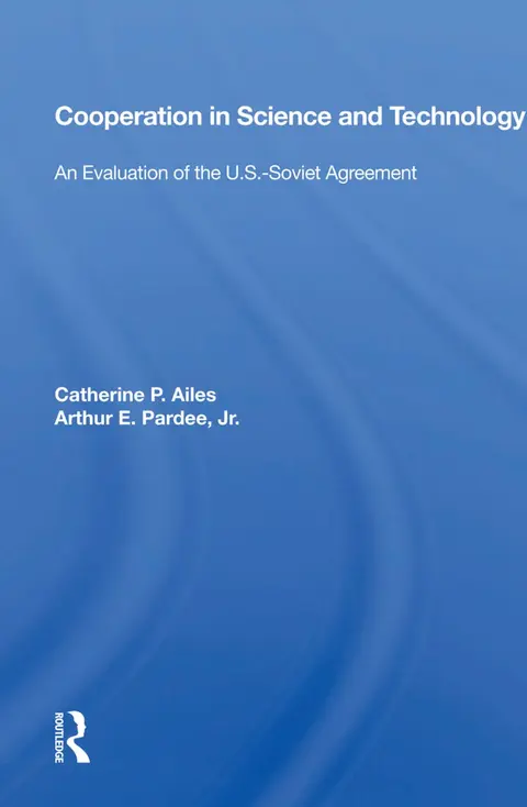 Cover of Cooperation in Science and Technology