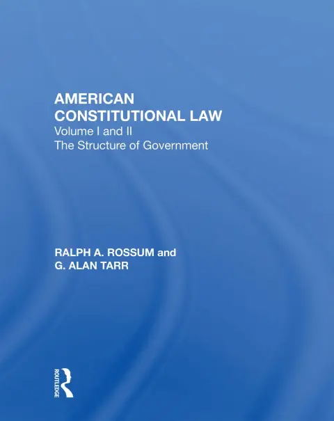 Cover of American Constitutional Law Set