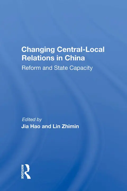 Cover of Changing Central-local Relations in China