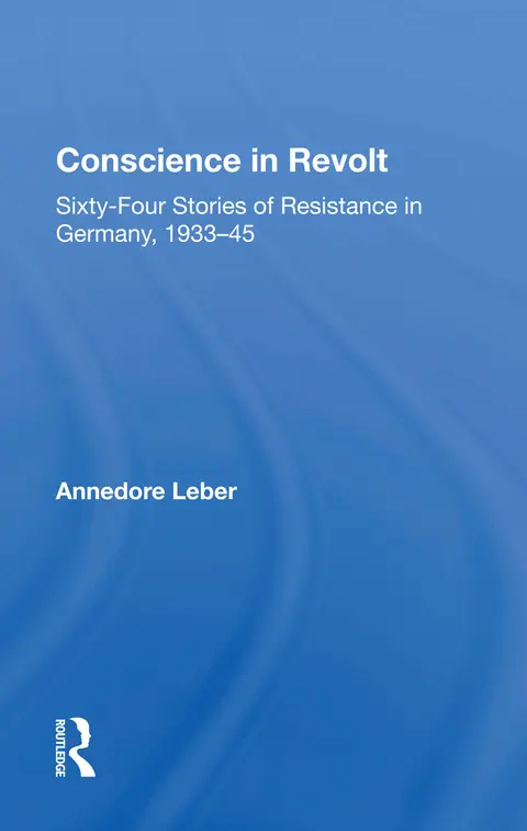 Cover of Conscience in Revolt