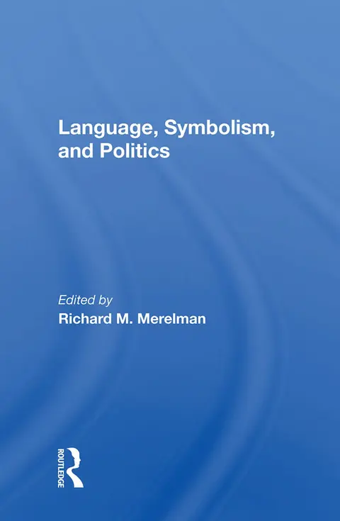 Cover of Language, Symbolism, and Politics
