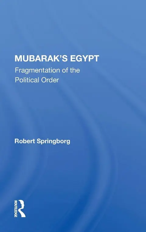 Cover of Mubarak's Egypt