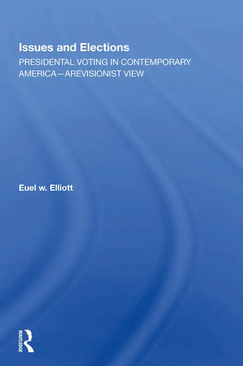 Cover of Issues and Elections