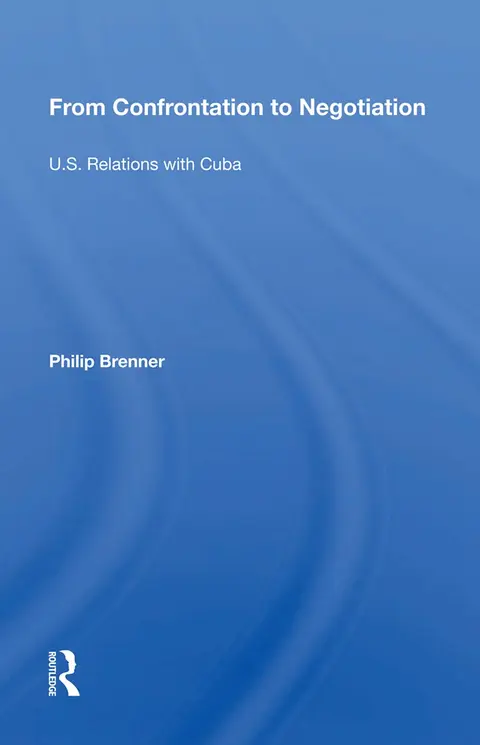 Cover of From Confrontation to Negotiation