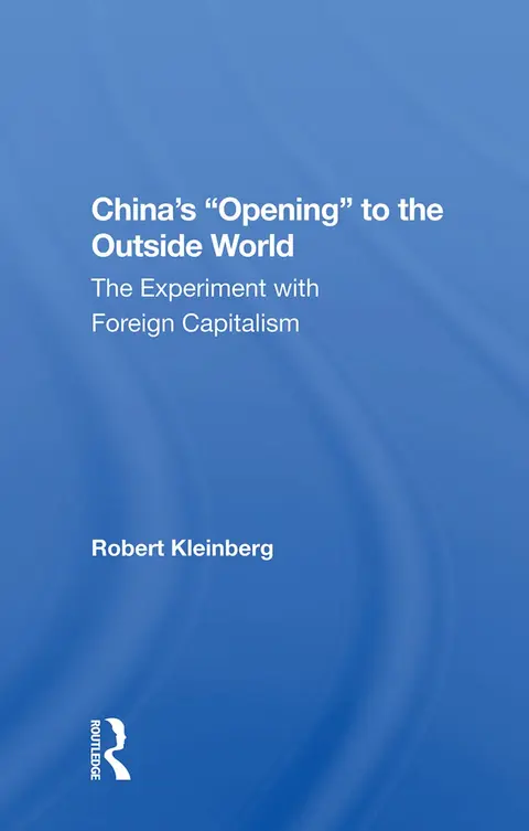Cover of China's Opening to the Outside World