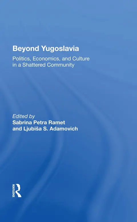 Cover of Beyond Yugoslavia