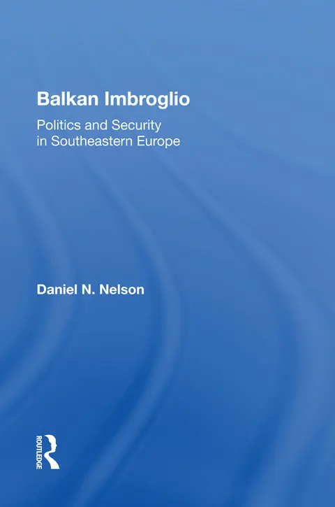 Cover of Balkan Imbroglio