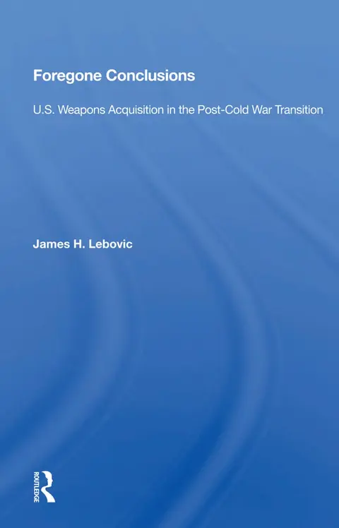 Cover of Foregone Conclusions