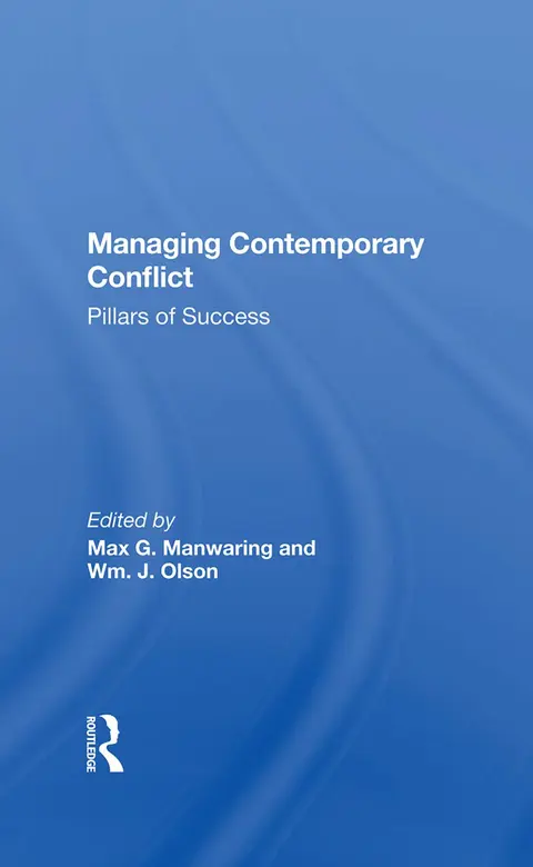 Cover of Managing Contemporary Conflict