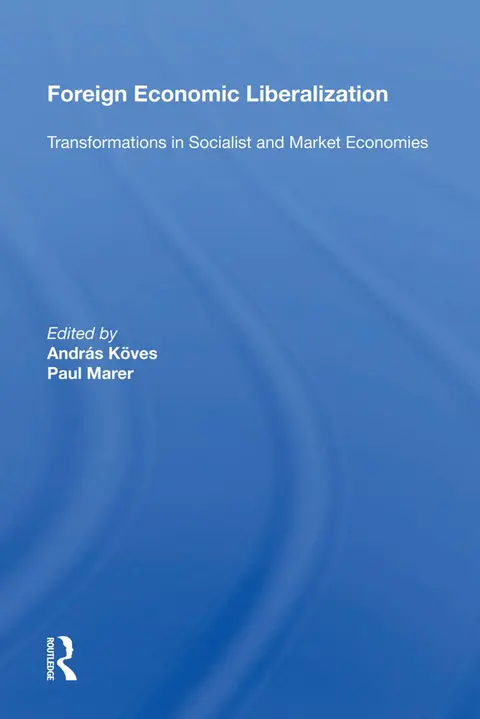 Cover of Foreign Economic Liberalization