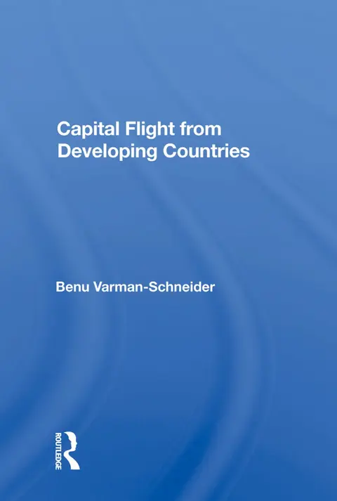 Cover of Capital Flight from Developing Countries