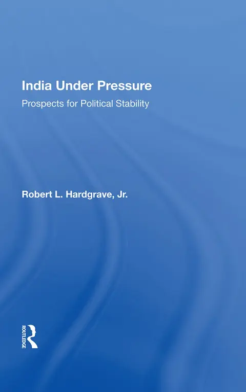 Cover of India Under Pressure