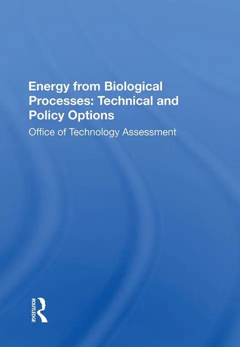 Cover of Energy from Biological Processes